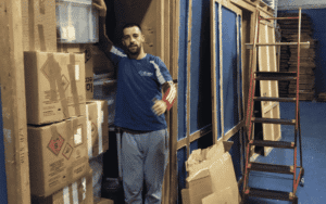 Moving electronics safely